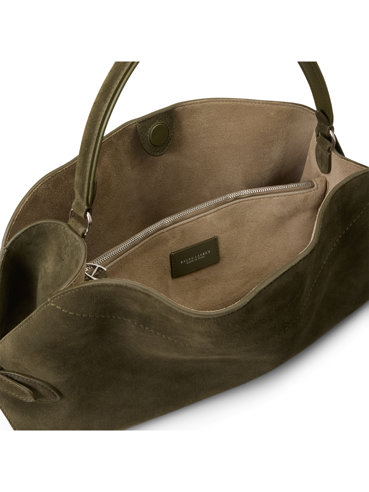 Женские сумки Ralph Lauren The Ralph Calf-Suede Shoulder Bag — фото 4