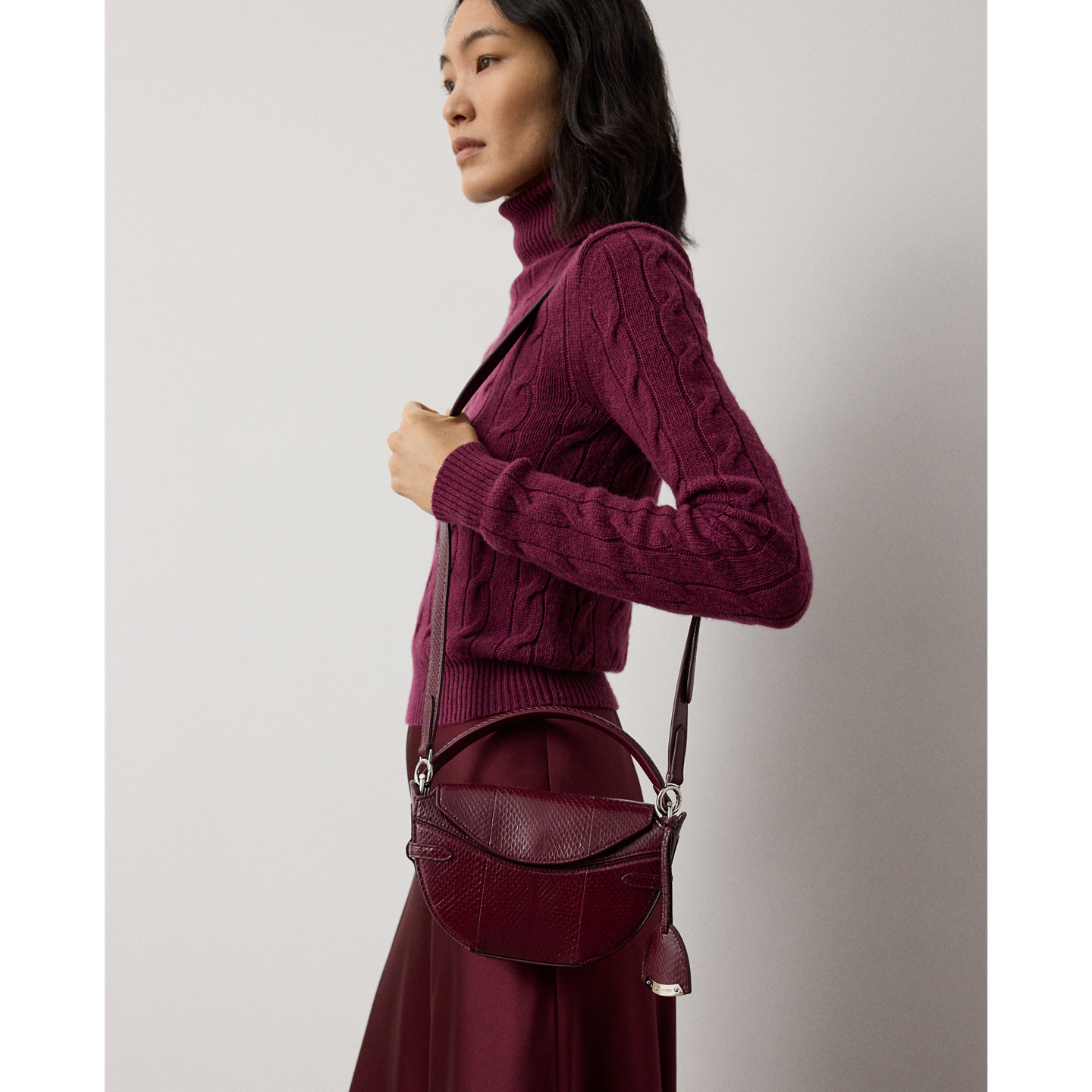 Женская сумка Ralph Lauren The Ralph Ayers Mini Crossbody, цвет: Carmine — фото 6