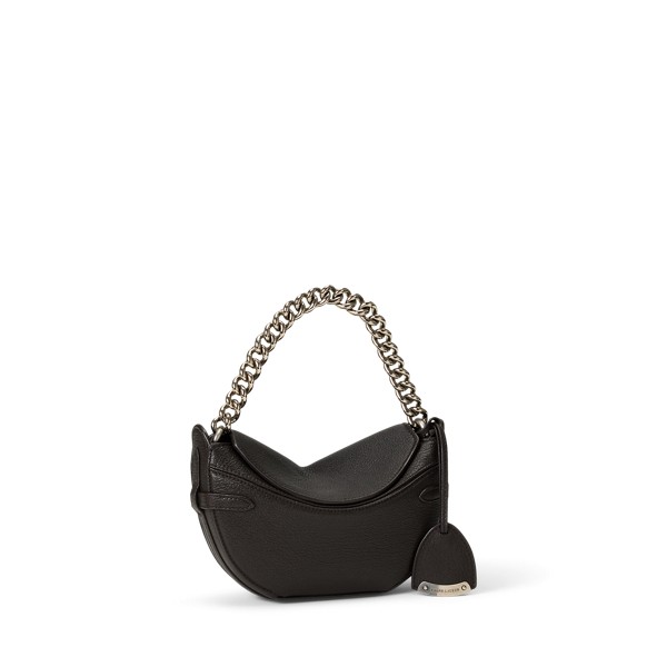 Chocolate The Ralph Goatskin Mini Crossbody Bag Ralph Lauren Collection 3