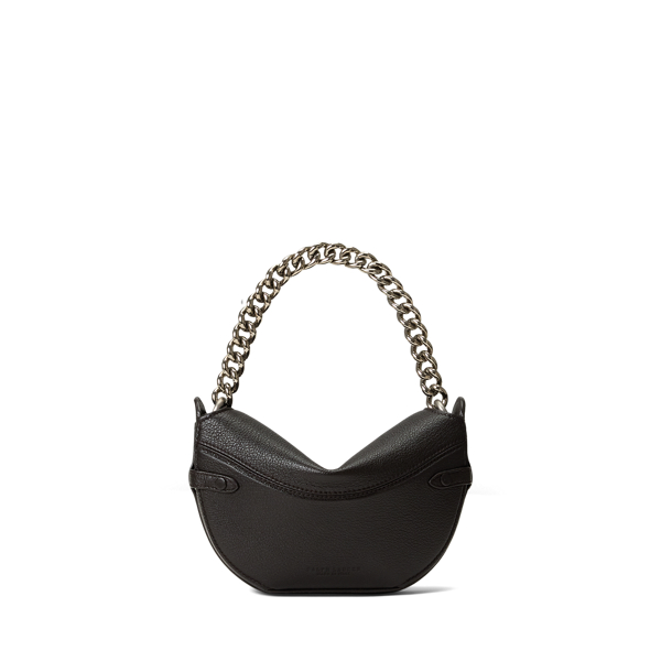 Chocolate The Ralph Goatskin Mini Crossbody Bag Ralph Lauren Collection 4