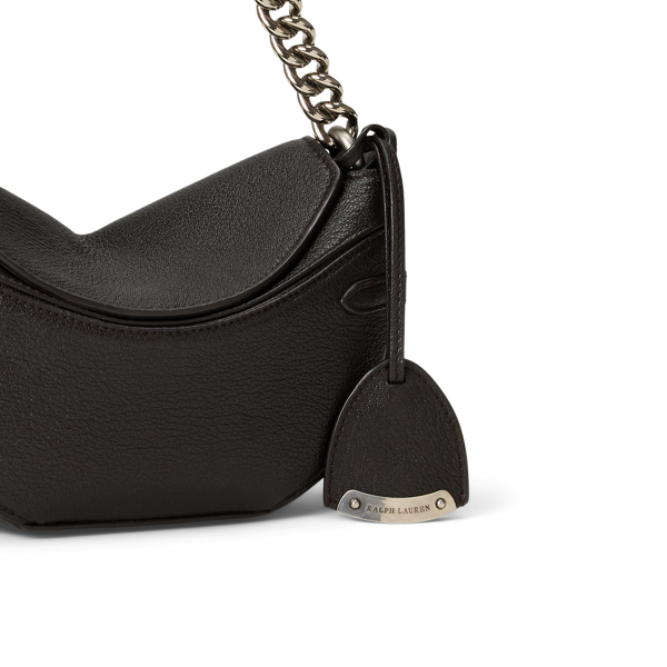 Chocolate The Ralph Goatskin Mini Crossbody Bag Ralph Lauren Collection 6
