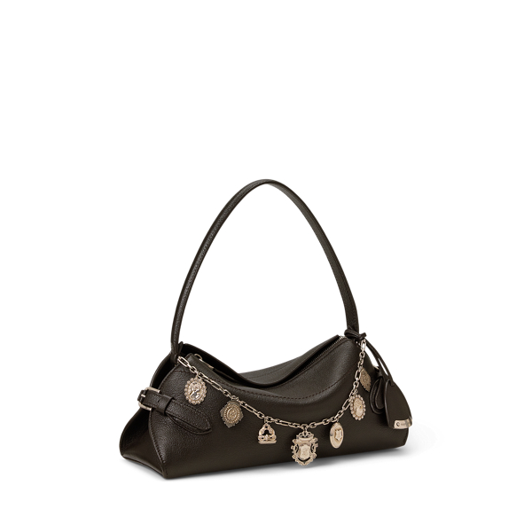 Chocolate The Ralph Goatskin Small Shoulder Bag Ralph Lauren Collection 3