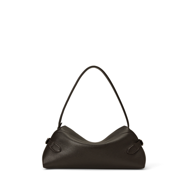 Chocolate The Ralph Goatskin Small Shoulder Bag Ralph Lauren Collection 4