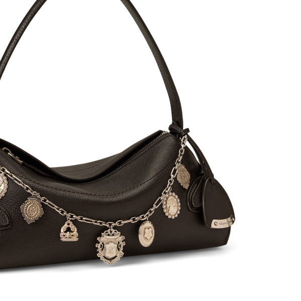 Chocolate The Ralph Goatskin Small Shoulder Bag Ralph Lauren Collection 6