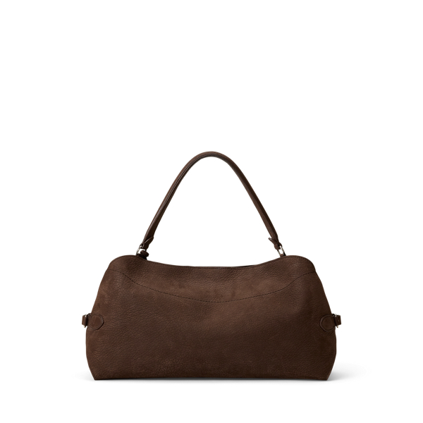 The Ralph Nubuck Pebbled Shoulder Bag