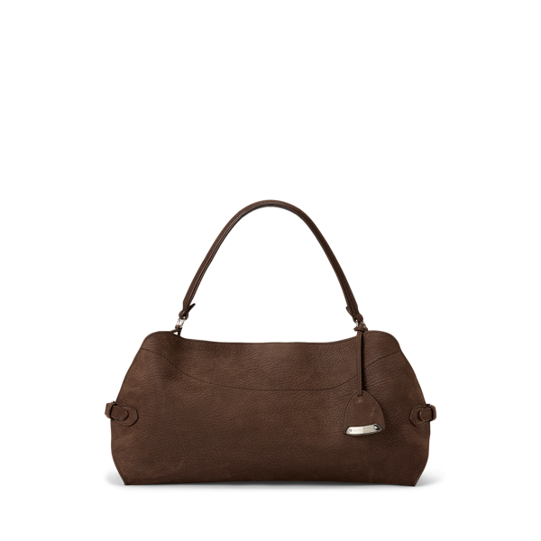 The Ralph Nubuck Pebbled Shoulder Bag