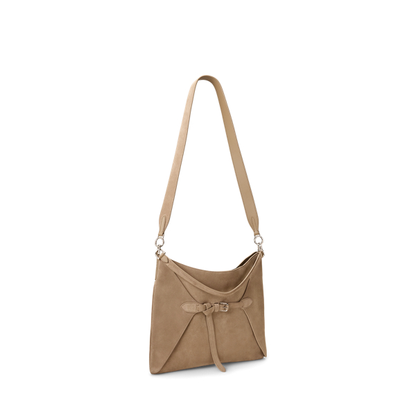 The Ralph Calf-Suede Slim Tote