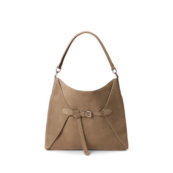 The Ralph Calf-Suede Slim Tote