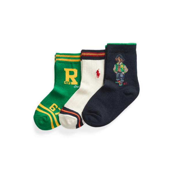 Lot de 3&nbsp;paires de chaussettes Polo Bear
