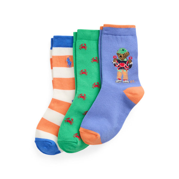 Lot 3 paires de chaussettes à motif