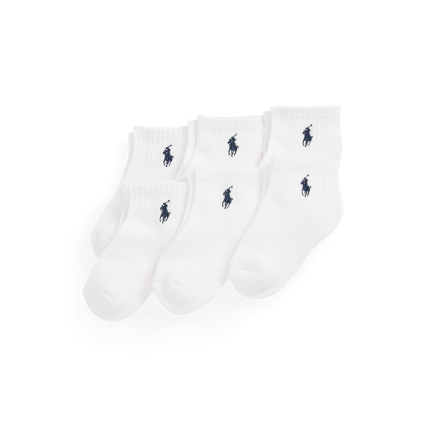 Ankle Sock 6-Pack Boys 2-7 1