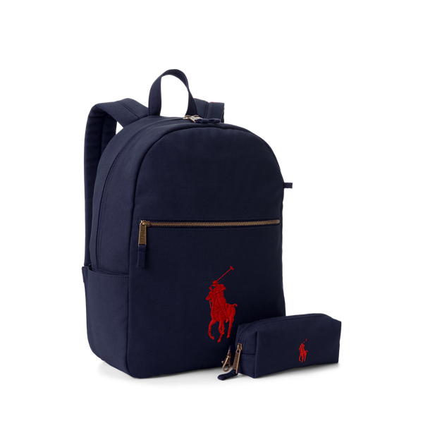 Big Pony Canvas Large Backpack