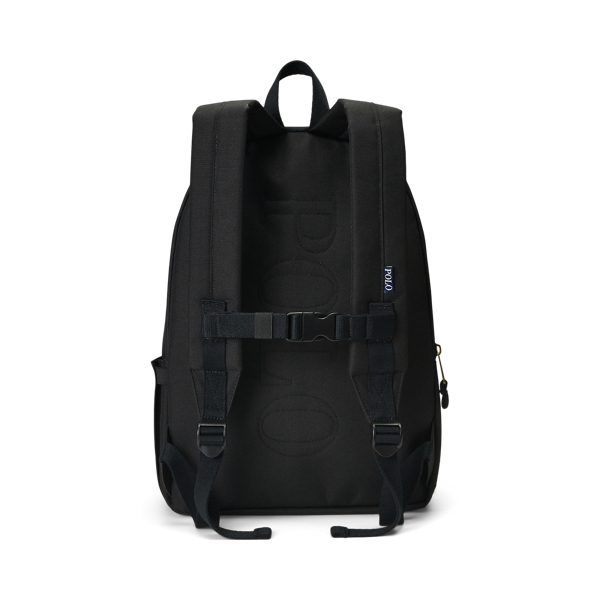 Black Polo Pony Backpack BOYS 6-14/GIRLS 7-14 4