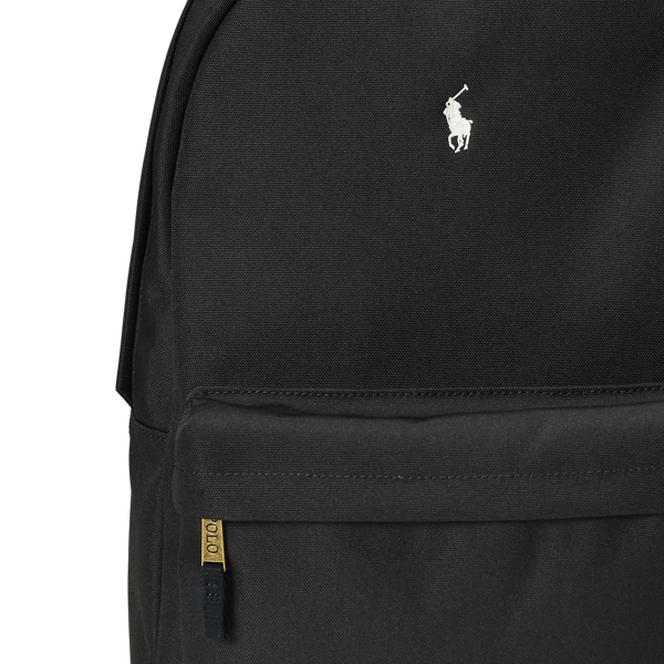 Black Polo Pony Backpack BOYS 6-14/GIRLS 7-14 6