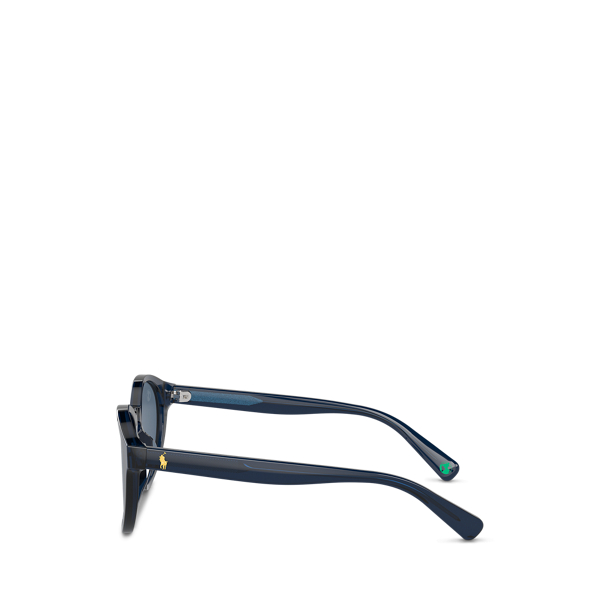 Shiny Transparent Navy Color Shop Sunglasses Boys/Girls 3