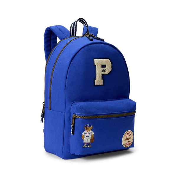 Polo Bear Canvas Backpack