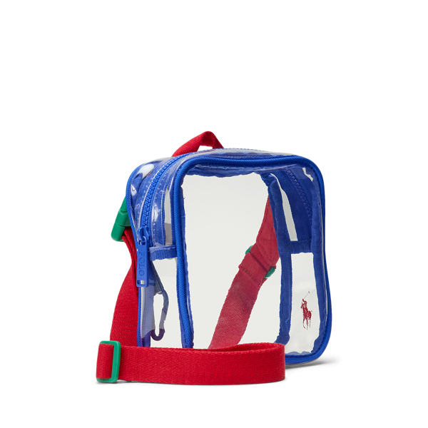 Multi Big Pony Clear Square Crossbody Bag Boys 8-20 3