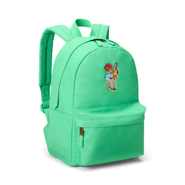 Cruise Green Polo Bear Small Backpack Boys 6-14 Years 3