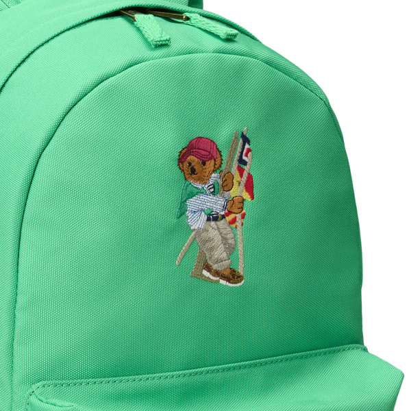 Cruise Green Polo Bear Small Backpack Boys 6-14 Years 6