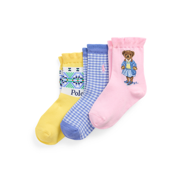 Lot de 3 paires de chaussettes Polo Bear