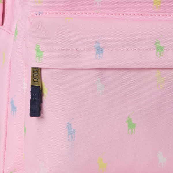 Kids outlets Solid Pony Player Backpack Color: Carmel Pink