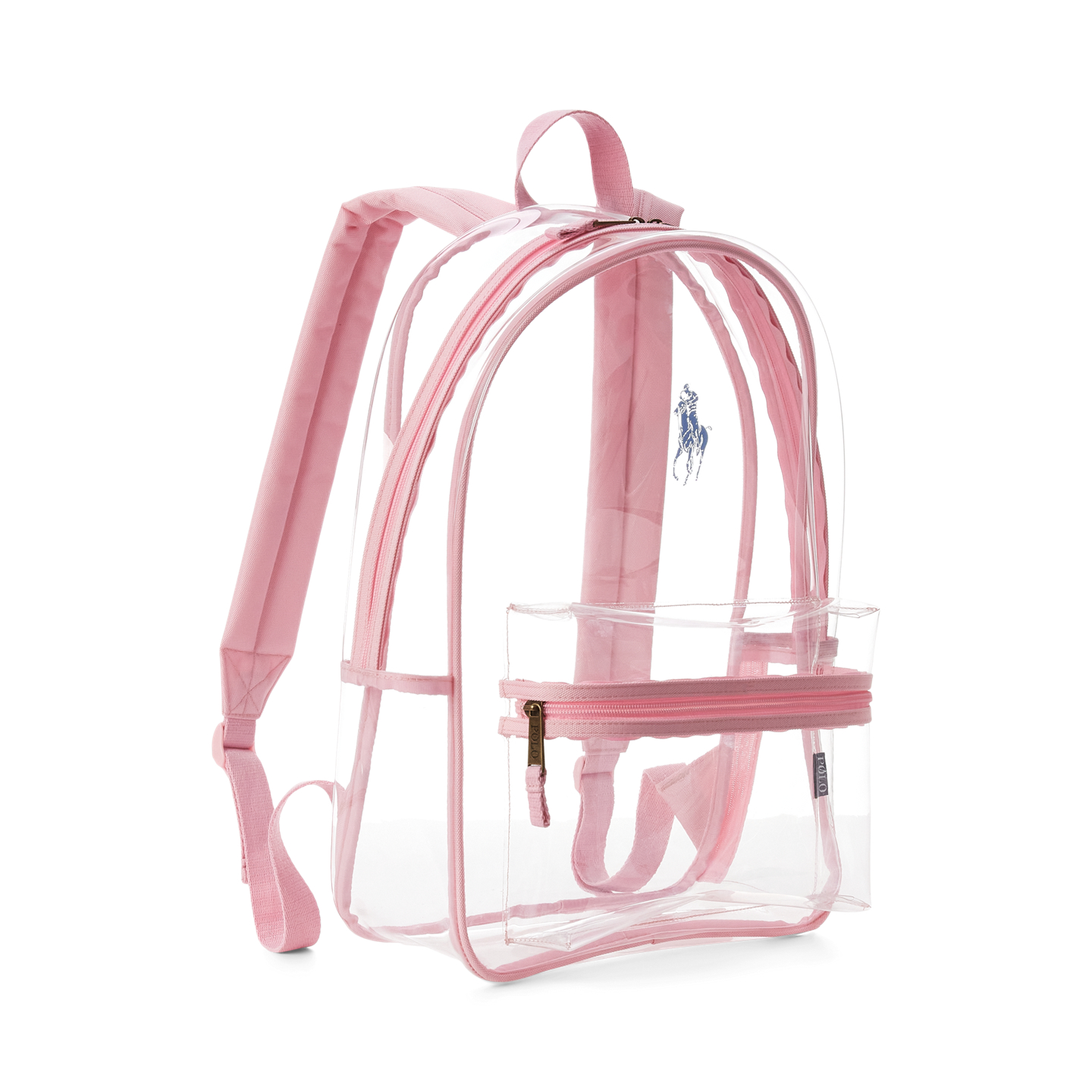 Рюкзак Ralph Lauren Big Pony Clear для детей, цвет: Розовый — фото 1