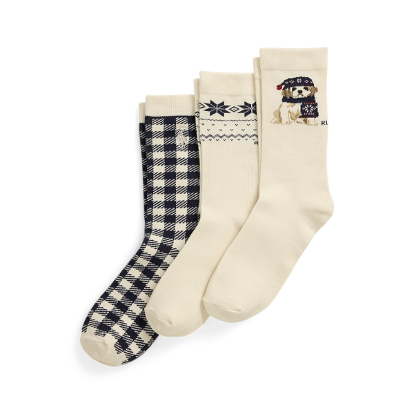 Dog Crew Sock 3-Pack