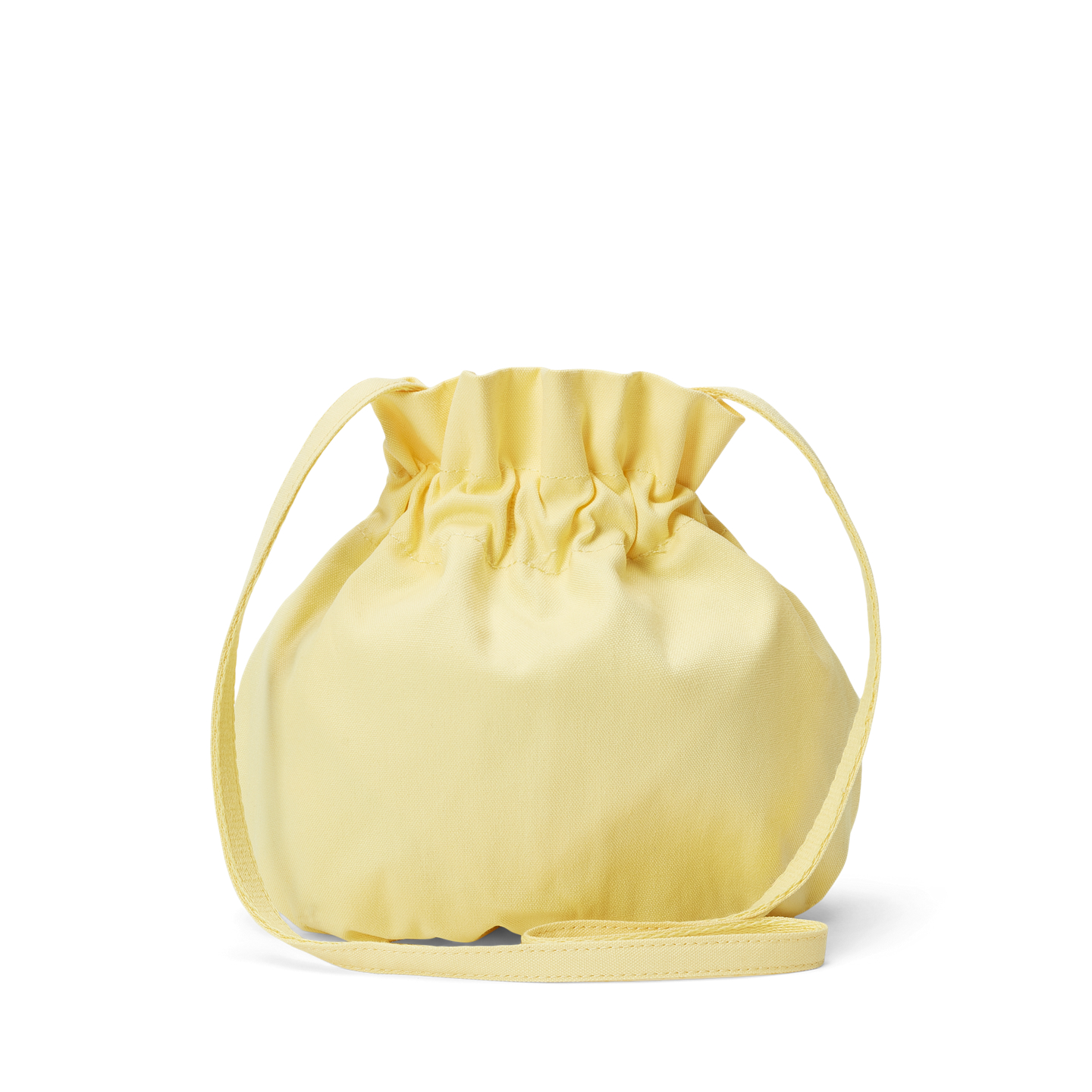 Детская сумка Ralph Lauren Big Pony Canvas Drawstring Bucket, цвет: Золотой — фото 2