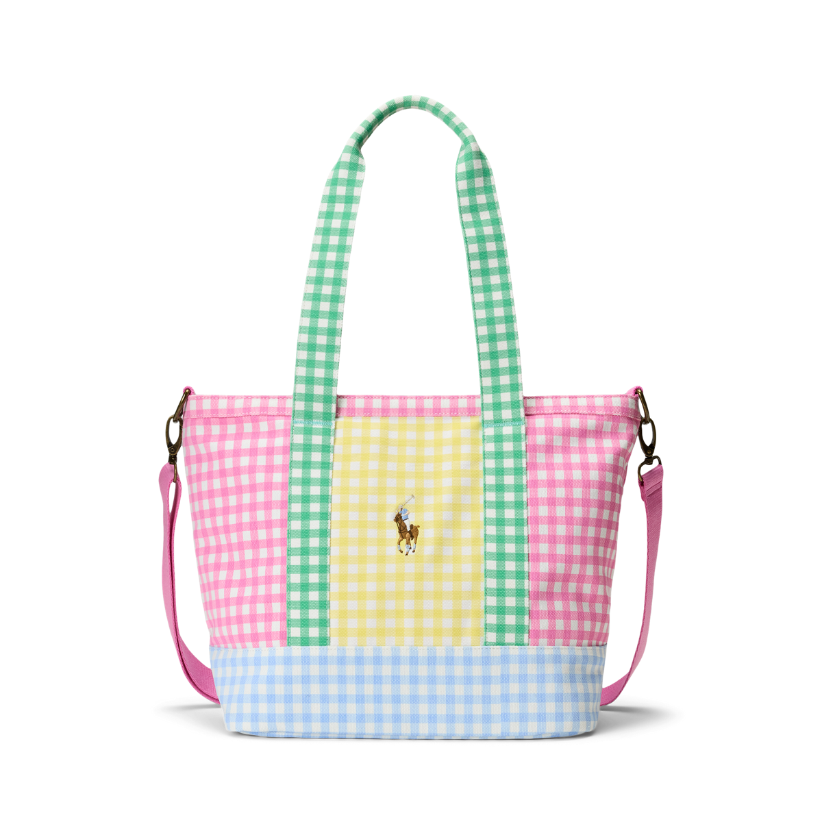 トートバッグ RALPH LAUREN Big Pony Cotton Canvas Tote Big Pony Cotton Canvas Tote
