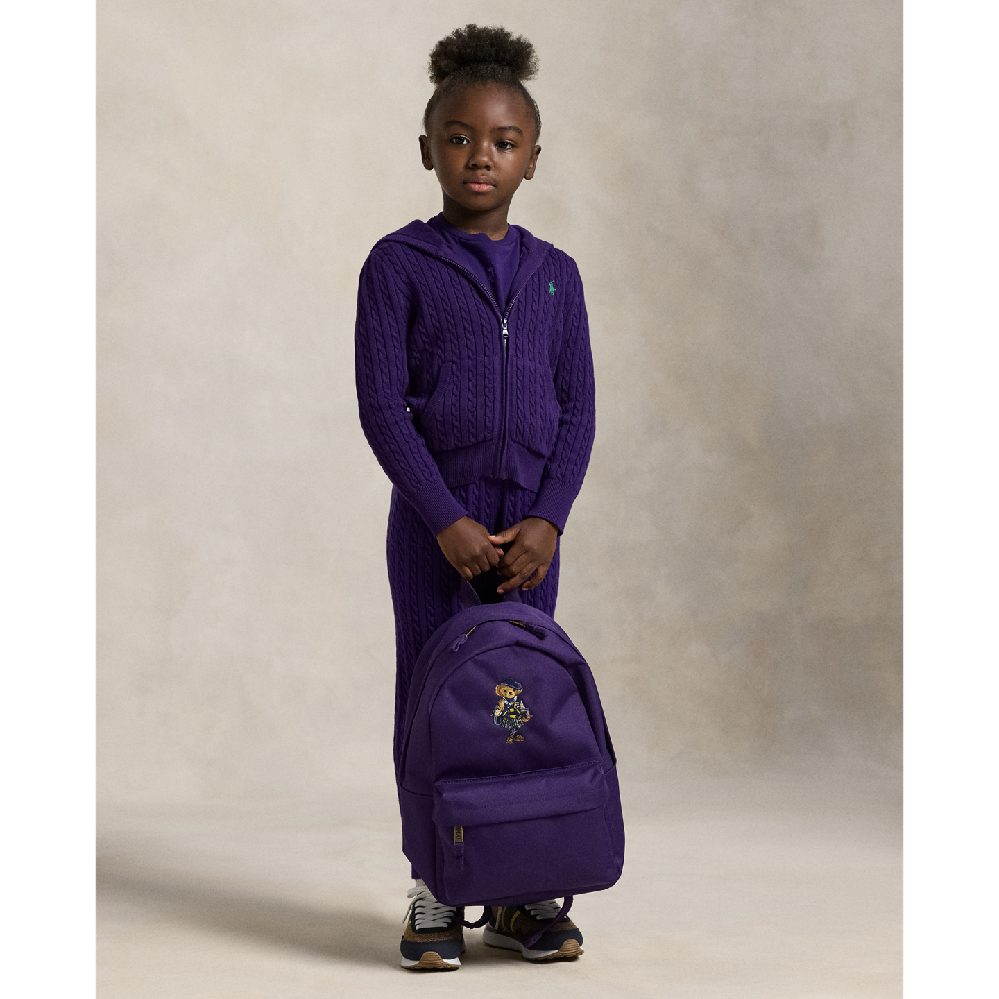 Рюкзак Ralph Lauren Polo Bear Small для детей, цвет: Фиолетовый — фото 2