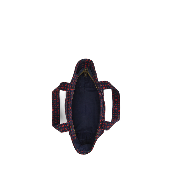 Floral Big Pony Corduroy Mini Tote