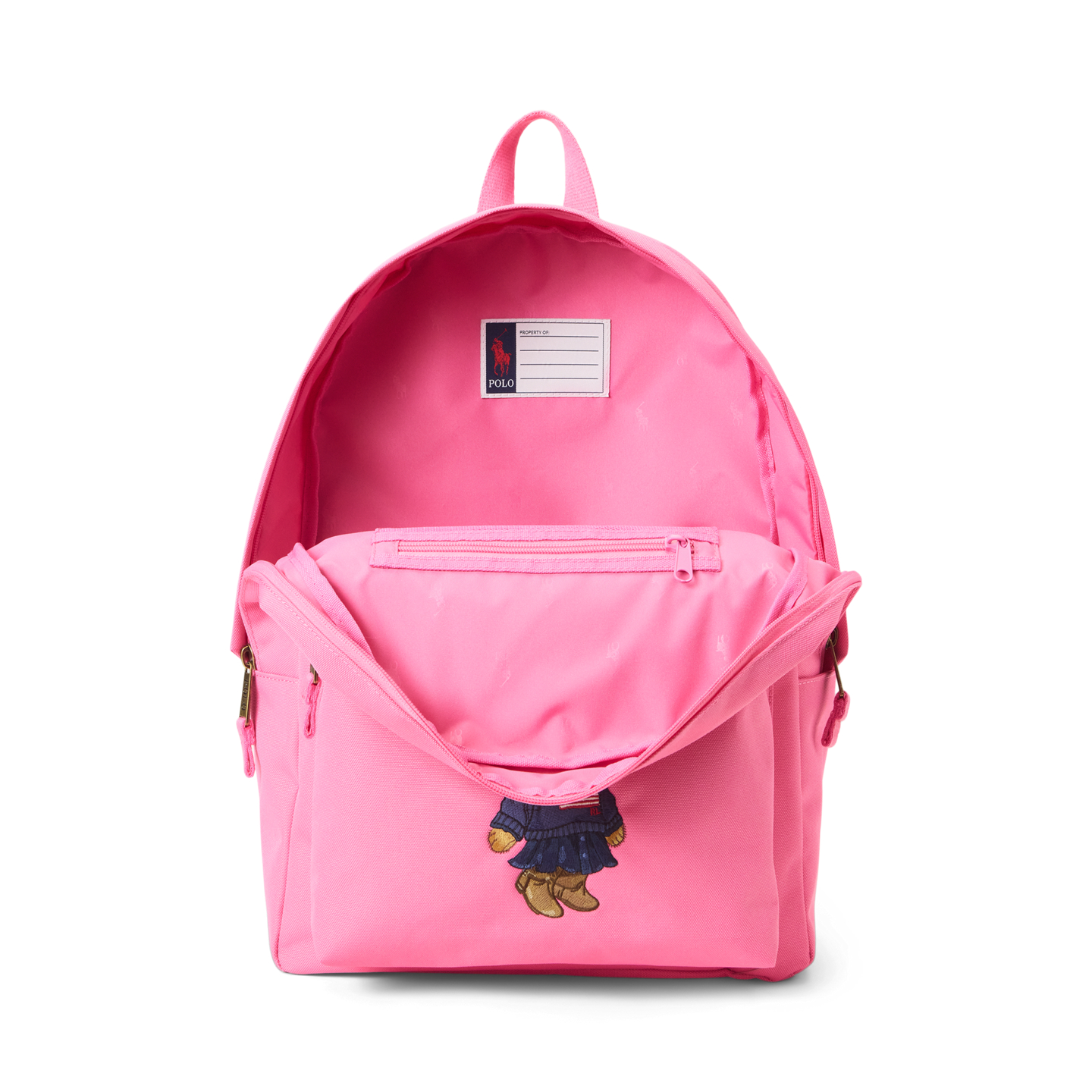 Рюкзак Ralph Lauren Polo Bear Large для детей, цвет: Розовый — фото 3