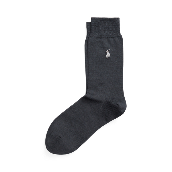 Calcetines largos de algod&oacute;n mercerizado