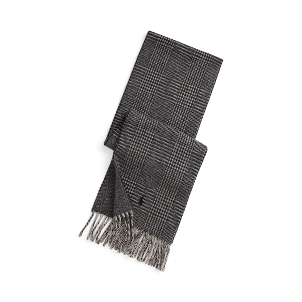 Reversible Wool-Blend Scarf