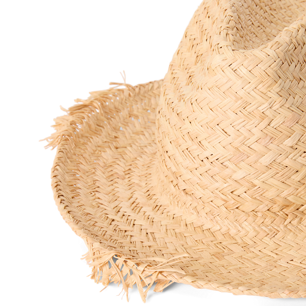 Natural Raffia Sun Hat Polo Ralph Lauren 3