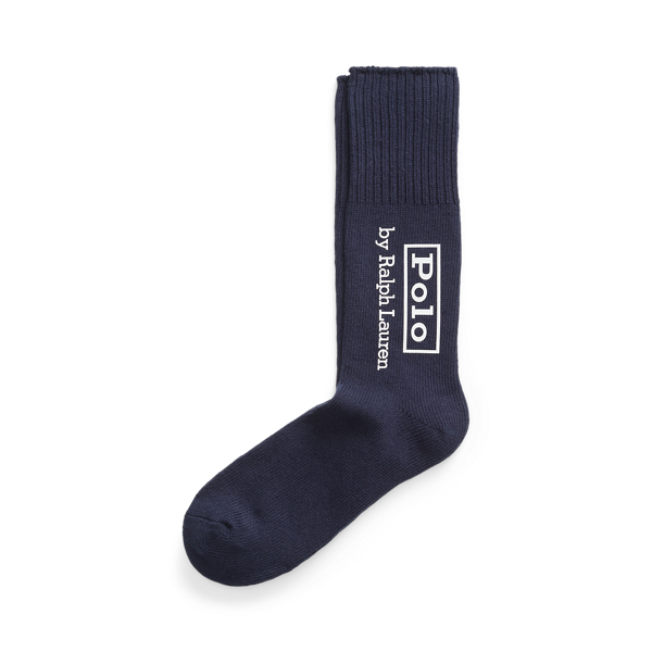 Calcetines cortos con algod&oacute;n y logotipo