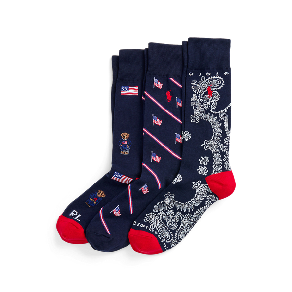 Coffret 3&nbsp;paires chaussettes Polo&nbsp;Bear