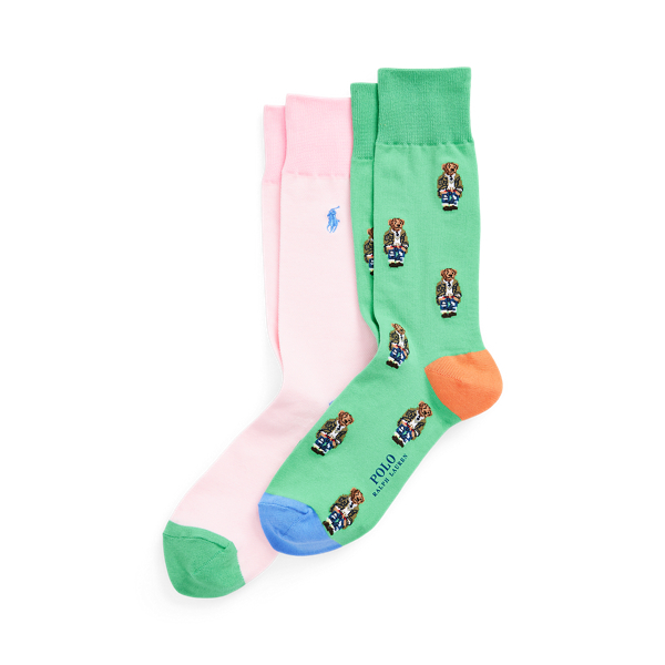 Polo Bear Trouser Sock 2-Pack