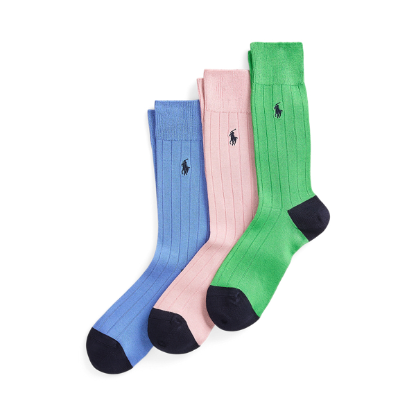 Rib-Knit Trouser Sock 3-Pack