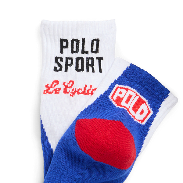 Multi Polo Sport Mismatched Quarter Socks Polo Ralph Lauren 3
