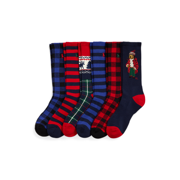 Ralph lauren cotton crew socks hotsell