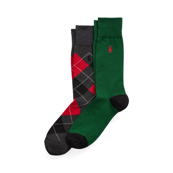 Argyle Trouser Sock 2-Pack