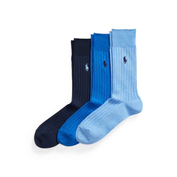 Rib-Knit Trouser Sock 3-Pack