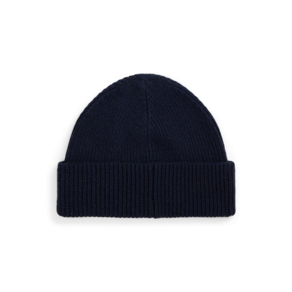 Signature Pony Wool Blend Beanie for Men Ralph Lauren UK