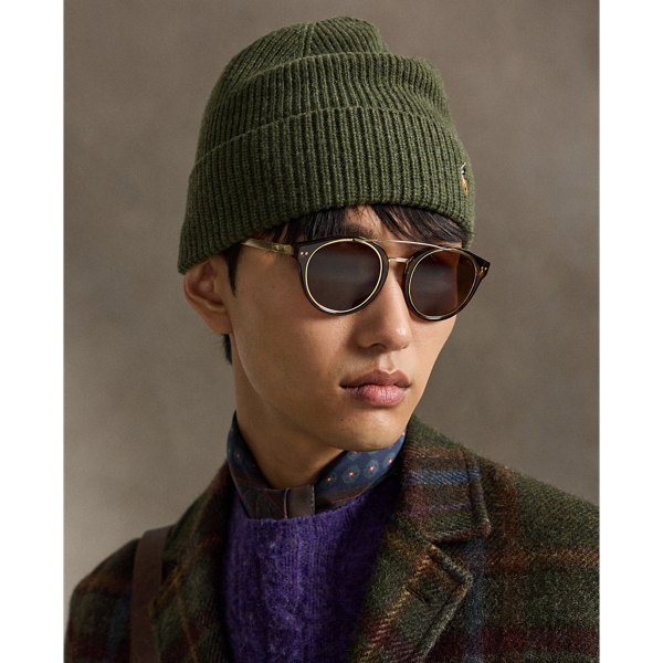 Signature Pony Wool-Blend Beanie