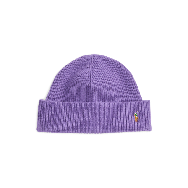 Signature Pony Wool-Blend Beanie