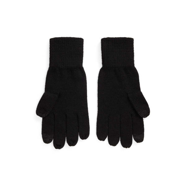 シグネチャー ポニー ニット タッチ グローブ | ラルフ ローレン公式