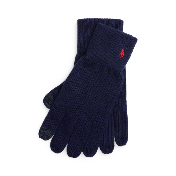 Signature Pony Knit Touch Gloves