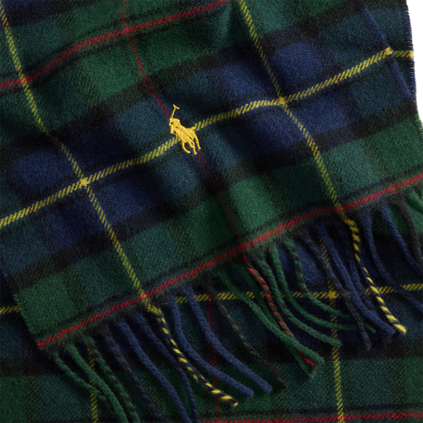 Tartan Lambswool-Cashmere Scarf