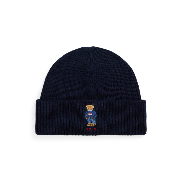 Polo Bear Wool Cashmere Beanie